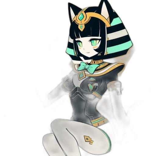 mask, jewelry, staff, robot, fantasy art, concept art, anime, pixel art transparent PNG cut-out