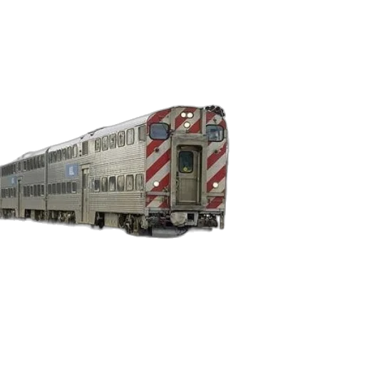 3d render, concept art, train, red, white, stripes, passes, truck transparent PNG cut-out