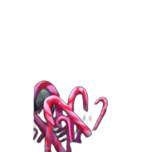 creature, hair, animal, staff, 3d render, concept art, pixel art, vaporwave transparent PNG cut-out