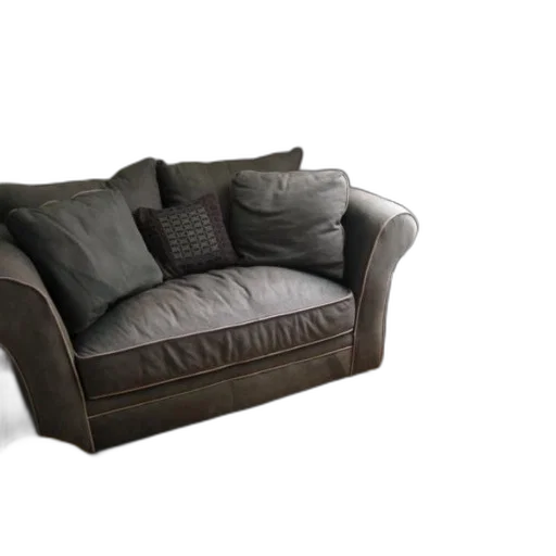 furniture, jacket, 3d render, photorealistic, earth tones, dark, cozy, living transparent PNG cut-out