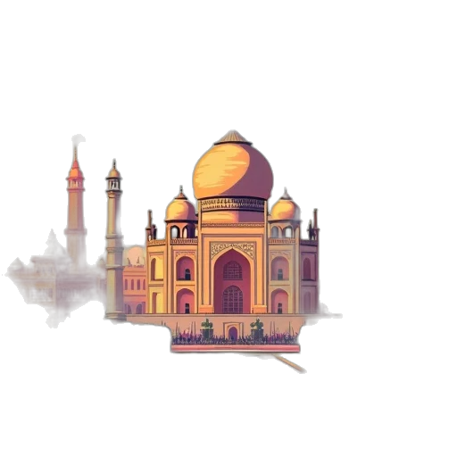 building, pixel art, watercolor, concept art transparent PNG cut-out
