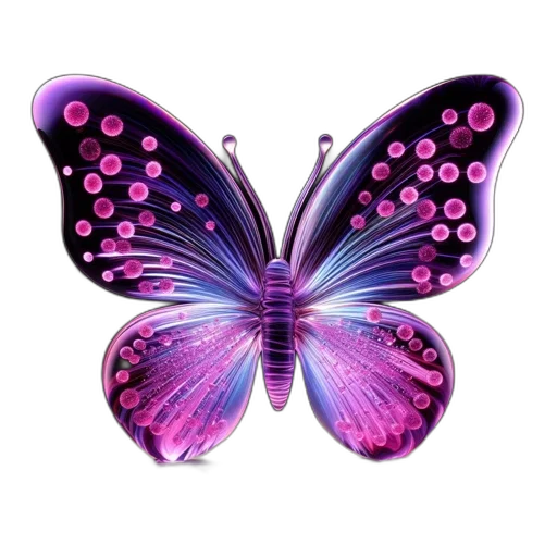 jewelry, flower, animal, 3d render, photorealistic, concept art, fantasy art, neon transparent PNG cut-out