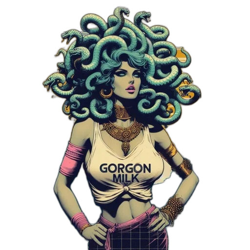 hair, dress, crown, staff, comic book art, concept art, cartoon, fantasy art transparent PNG cut-out