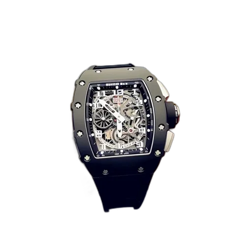 jewelry, 3d render, close-up, richard, mille, wristwatch, office, setting transparent PNG cut-out