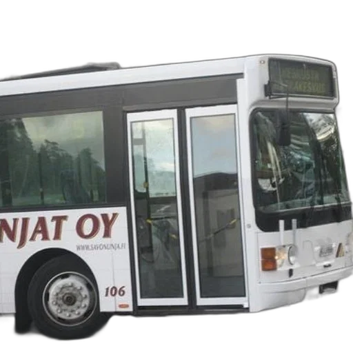 car, 3d render, photorealistic, concept art, white, bus, text, nanjat transparent PNG cut-out