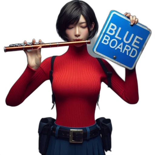 staff, concept art, comic book art, 3d render, fantasy art, blue, rendered, character transparent PNG cut-out