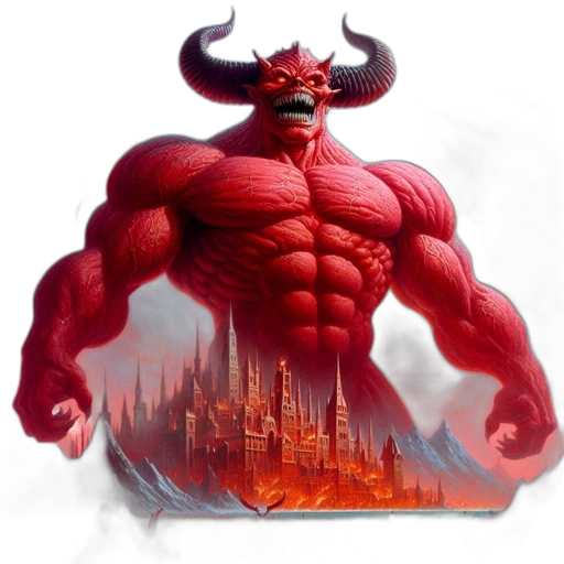 dragon, creature, concept art, fantasy art, comic book art, photorealistic, red, massive transparent PNG cut-out