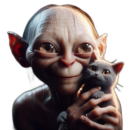 animal, creature, staff, face, concept art, 3d render, fantasy art, photorealistic transparent PNG cut-out