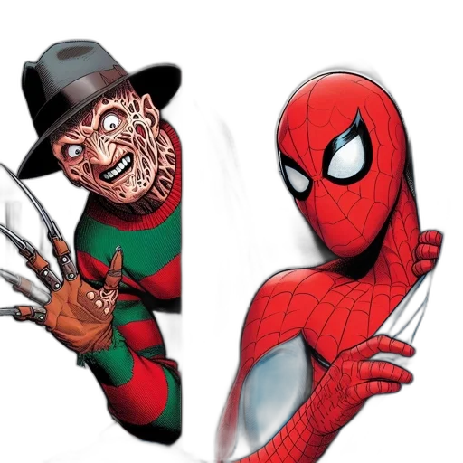 mask, comic book art, concept art, cartoon, 3d render, images, depict, two transparent PNG cut-out