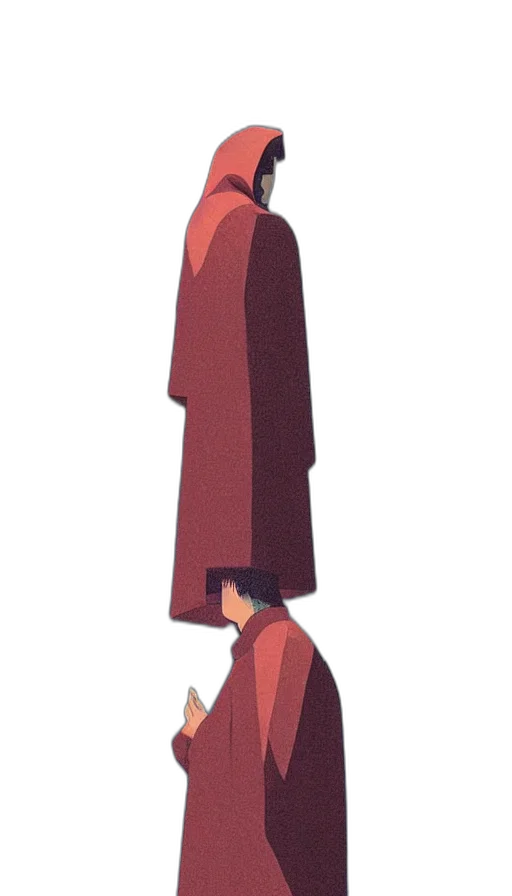 staff, jacket, dress, umbrella transparent PNG cut-out