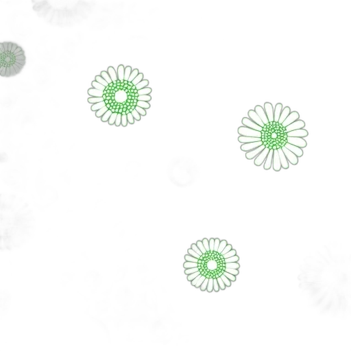 umbrella, flower, weapon, jewelry, 3d render, concept art, underwater, fog transparent PNG cut-out