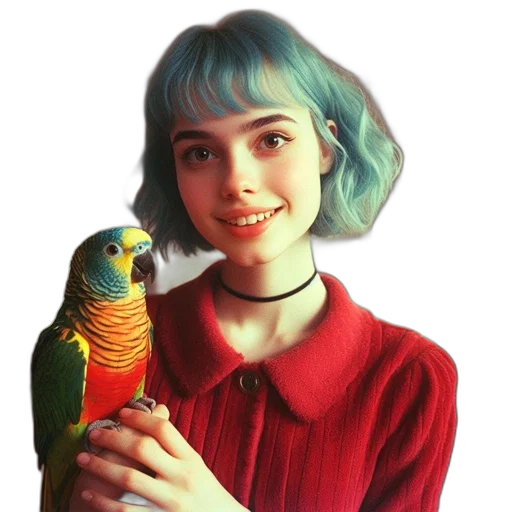 animal, creature, robot, face, photorealistic, oil painting, pixel art, concept art transparent PNG cut-out