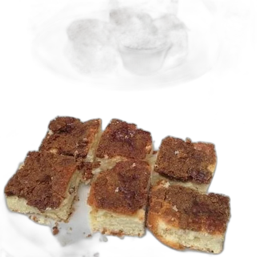 food, crown, plate, coffee, cake, biscuits, jam, side transparent PNG cut-out
