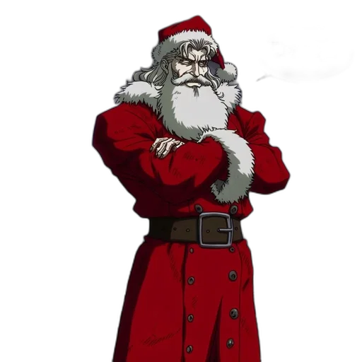 staff, concept art, santa, claus, stands, alone, among, gravestones transparent PNG cut-out