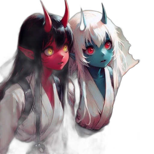 mask, dragon, creature, concept art, fantasy art, watercolor, anime, fire transparent PNG cut-out
