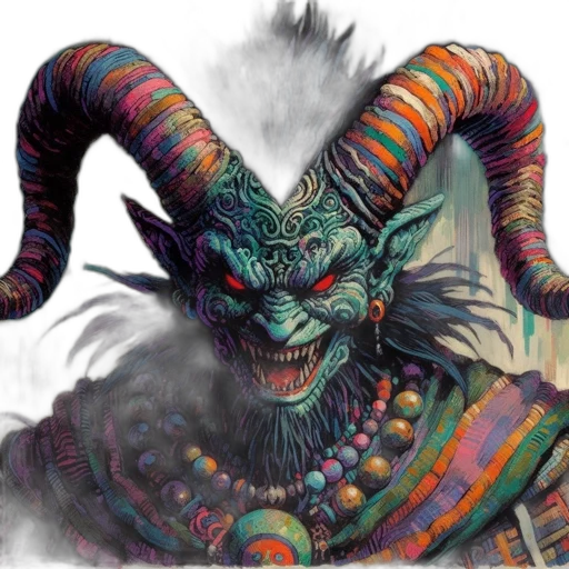 mask, creature, dragon, face transparent PNG cut-out