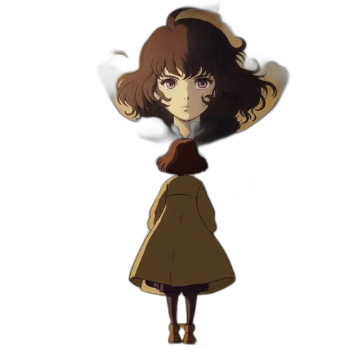 dress, hat, staff, mask, concept art, pixel art, anime, fantasy art transparent PNG cut-out