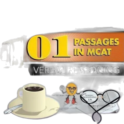 3d render, concept art, image, advertisement, book, titled, mcat, 101 transparent PNG cut-out