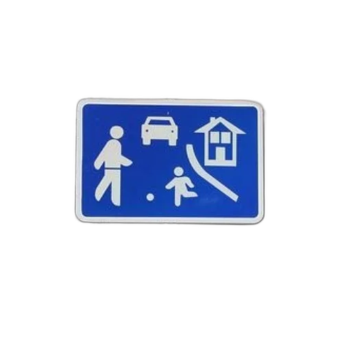 car, blue, sign, white, symbols, person, child, house transparent PNG cut-out