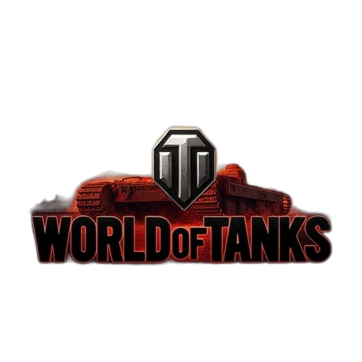 concept art, world, tanks, logo transparent PNG cut-out
