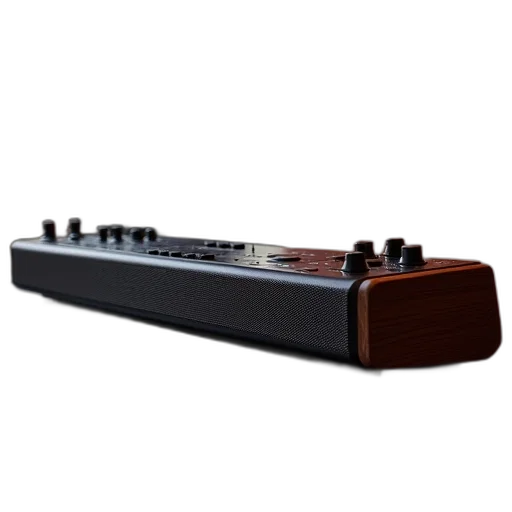 3d render, harm, controllers, soundstation, sound, bar, wireless, subwo transparent PNG cut-out