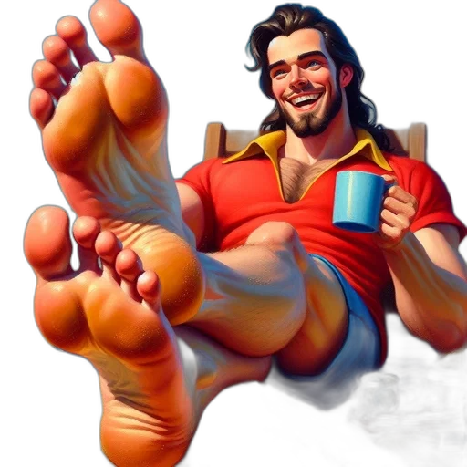 shoes, staff, concept art, photorealistic, 3d render, comic book art, man, beard transparent PNG cut-out