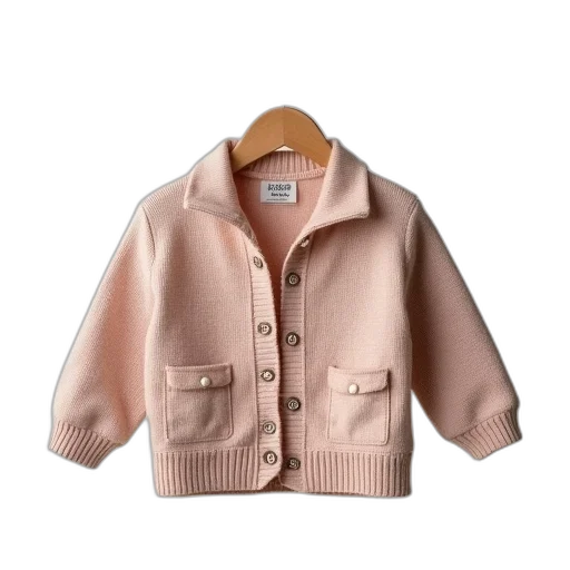 jacket, pastel, earth tones, kids transparent PNG cut-out