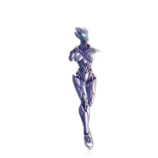 jewelry, staff, sword, robot, 3d render, concept art, vaporwave, fantasy art transparent PNG cut-out