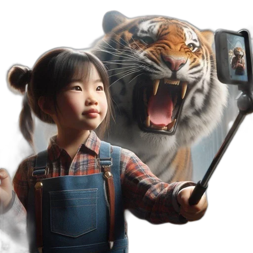 animal, creature, photorealistic, concept art, oil painting, fantasy art, fire, young transparent PNG cut-out
