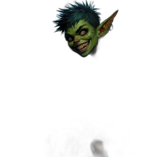 mask, face, staff, creature, concept art, fantasy art, photorealistic, pixel art transparent PNG cut-out