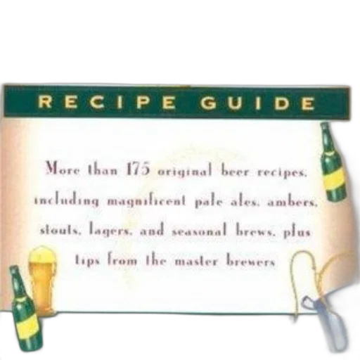 book, cover, title, homebrewer, recipe, guide, patrick, higgins transparent PNG cut-out