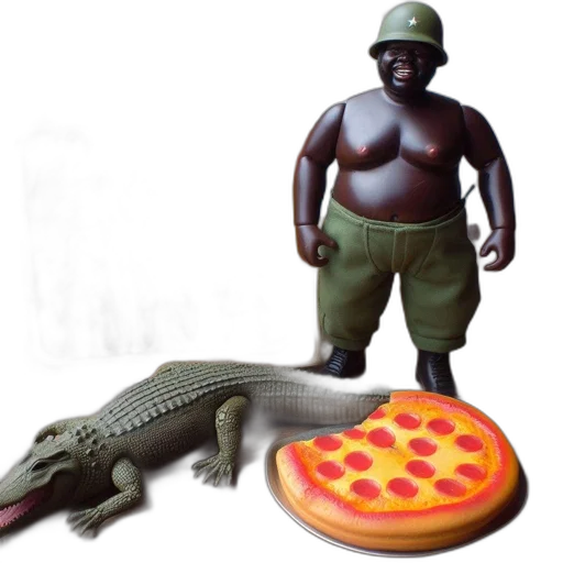 food, creature, animal, weapon, concept art, 3d render, pixel art, vaporwave transparent PNG cut-out