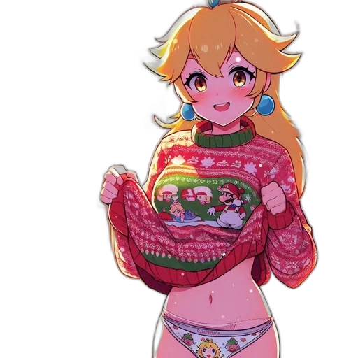 dress, pixel art, concept art, anime, vaporwave, animated, woman, blonde transparent PNG cut-out