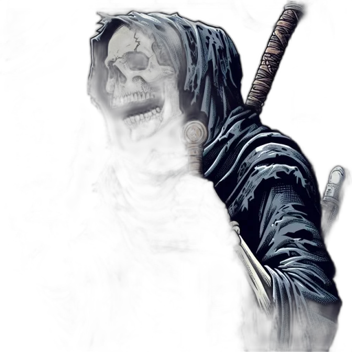 staff, sword, weapon, mask, fantasy art, concept art, comic book art, photorealistic transparent PNG cut-out
