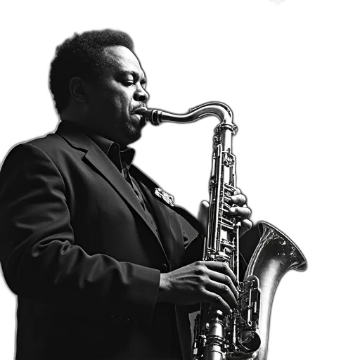 horace, silver, jazz, messengers, remastered transparent PNG cut-out