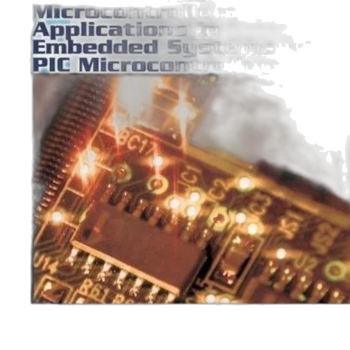 book, cover, titled, microcontrollers, applications, embedded, systems, pic transparent PNG cut-out