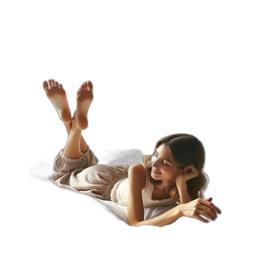 furniture, shoes, creature, photorealistic, concept art, oil painting, 3d render, woman transparent PNG cut-out