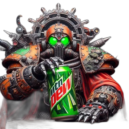 weapon, robot, bottle, dragon, concept art, fantasy art, photorealistic, cyberpunk transparent PNG cut-out