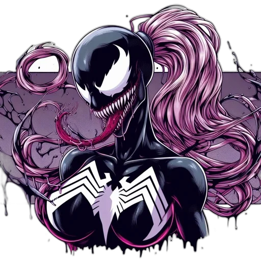 mask, hair, creature, animal, comic book art, concept art, pixel art, cartoon transparent PNG cut-out