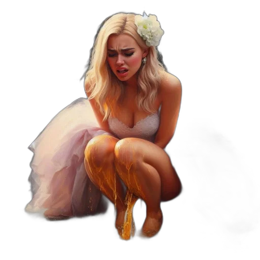 dress, face, creature, crown, concept art, pixel art, oil painting, photorealistic transparent PNG cut-out