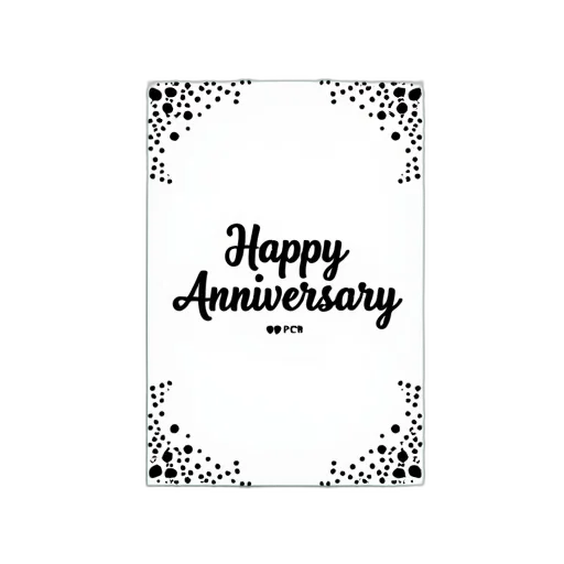 digital, cutting, file, happy, anniversary, card, displayed, includes transparent PNG cut-out