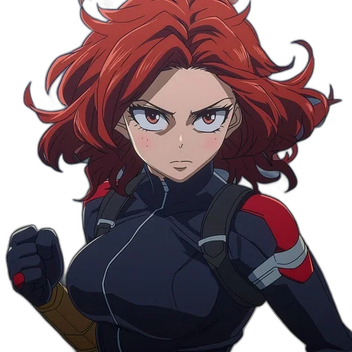 hair, jacket, face, weapon, anime, cartoon, comic book art, concept art transparent PNG cut-out