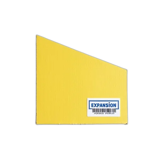 staff, yellow, triangular, piece, cardboard, blue, white, label transparent PNG cut-out