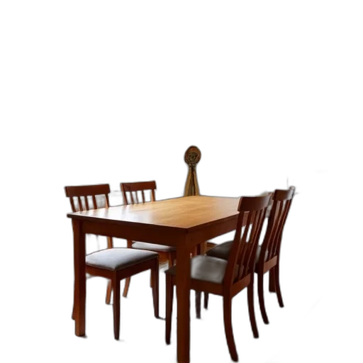 furniture, food, staff, dress, 3d render, photorealistic, concept art, wooden transparent PNG cut-out