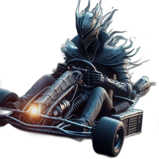 hair, robot, crown, weapon, cyberpunk, concept art, 3d render, photorealistic transparent PNG cut-out