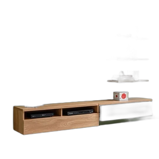 furniture, 3d render, modern, living, room, large, flat-screen, mounted transparent PNG cut-out