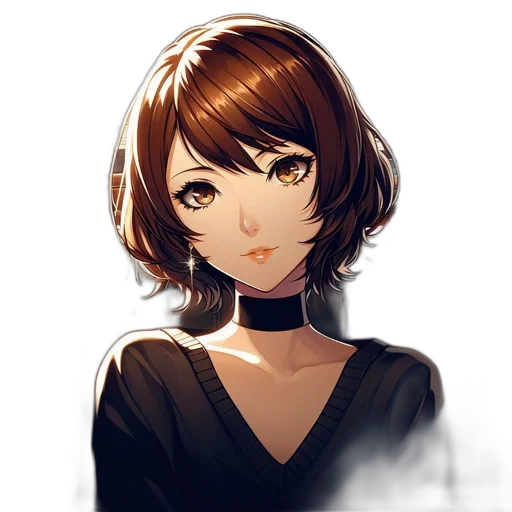 face, staff, mask, dress, anime, pixel art, concept art, cartoon transparent PNG cut-out