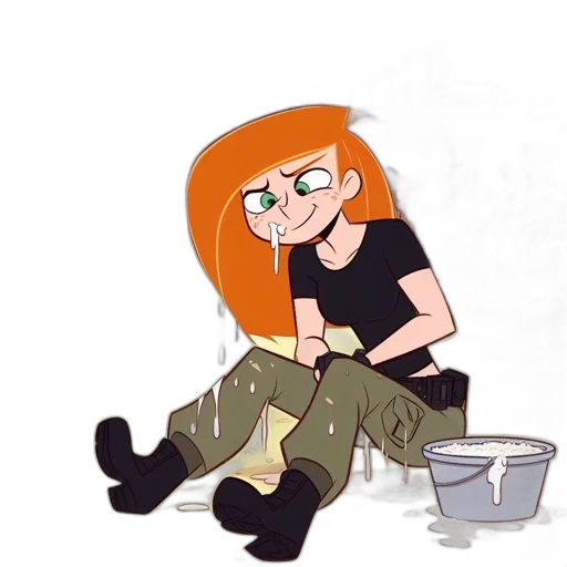 staff, hair, cartoon, concept art, comic book art, pixel art, underwater, fire transparent PNG cut-out