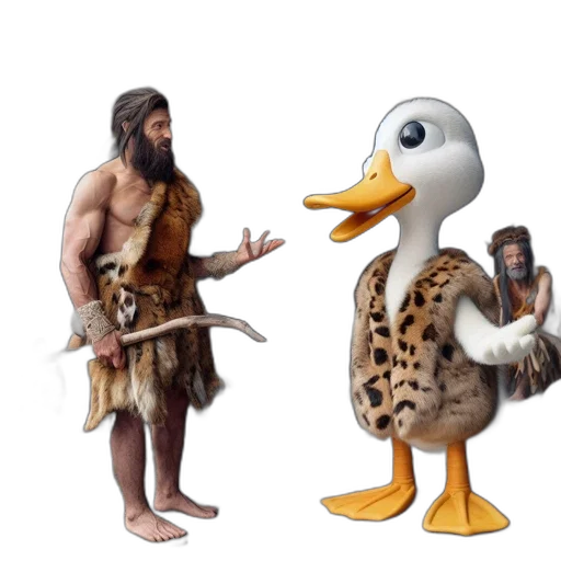 animal, concept art, 3d render, fantasy art, pixel art, prehistoric, setting, three transparent PNG cut-out