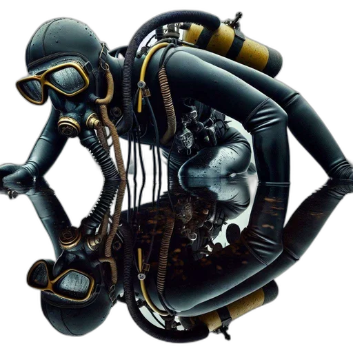 robot, jewelry, creature, animal, concept art, cyberpunk, 3d render, photorealistic transparent PNG cut-out